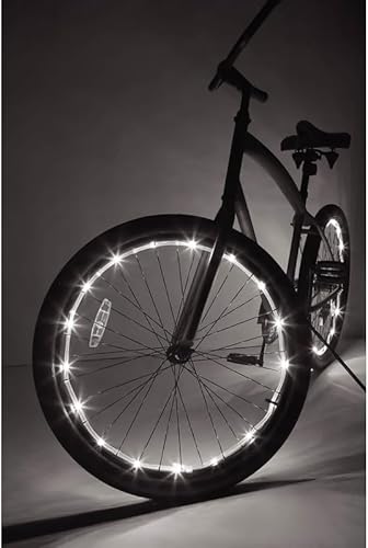 Miniatura 4 de Wheelbrightz - Luces LED para rueda de bicicleta, brillantes y coloridas - Se adaptan a neumáticos delanteros o traseros - Tubo resistente a la