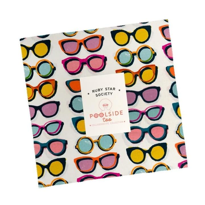 Ruby Star Poolside Too RS5197LC Layer Cake - 10" Squares - Cotton Quilting Fabric