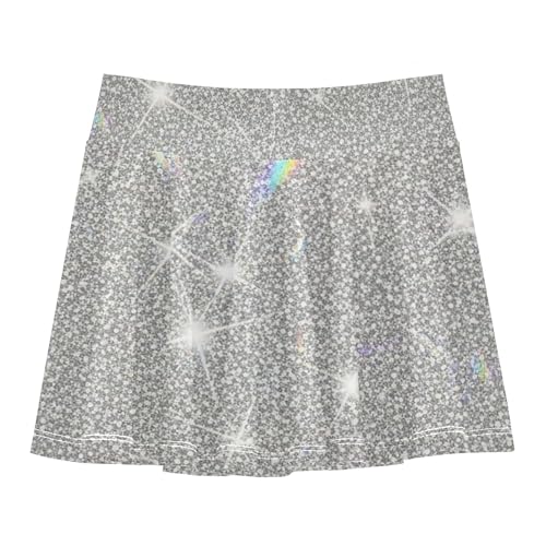 Tennis Skirts Kids Stars Gray Athletic Shorts Girls Skorts Neon Butterfly Skirt 4t2
