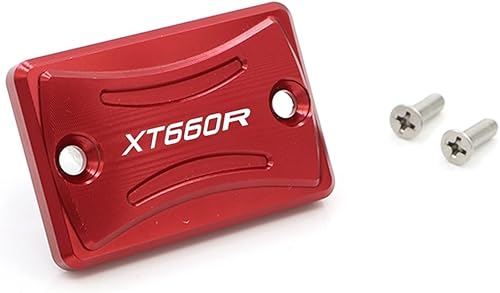 Tapa de depósito de líquido de freno delantero para Yamaha XT660R 2004-2014 2013 Accesorios de motocicleta (color : rojo)
