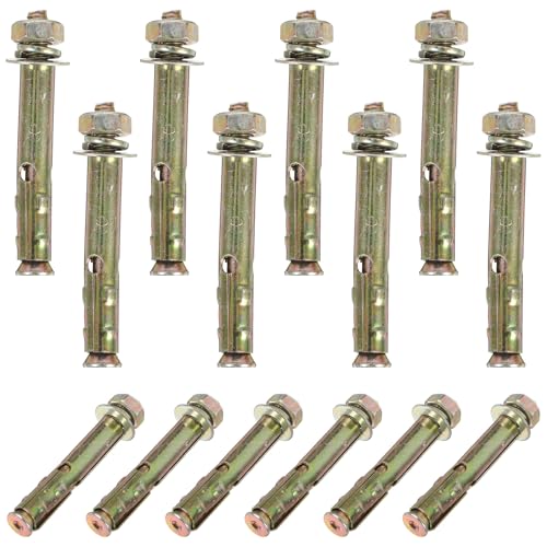 20 tornillos expansión M6 x 60mm acero para fijación miniatura 1