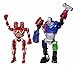 8x Real Steel Movie Atom Noisy Boy Midas Twin Cities Zeus PVC Action Figure