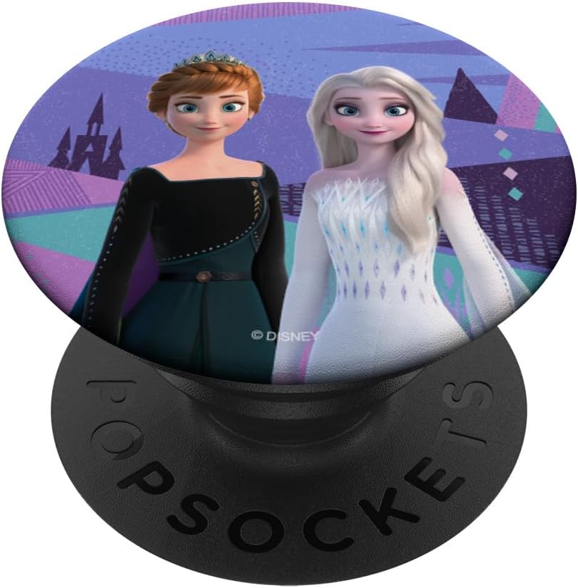 Disney Frozen 2 Queen Anna and Snow Queen Elsa Arendelle PopSockets PopWallet for MagSafe