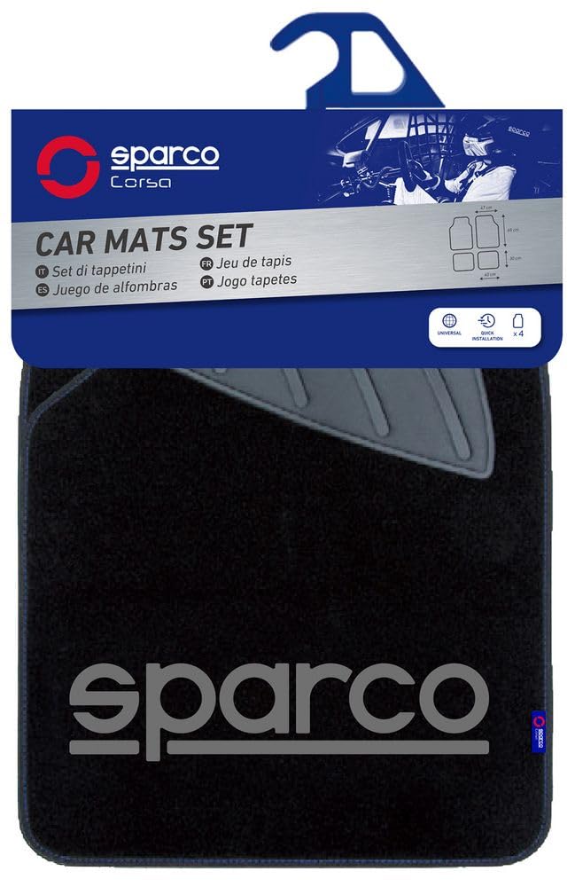 Tappetini Auto Spessi In Tessuto Per Ford Focus I (1998-2004) - Colore Antracite, Set Da 4 Pezzi, Fissaggio Originale - 2