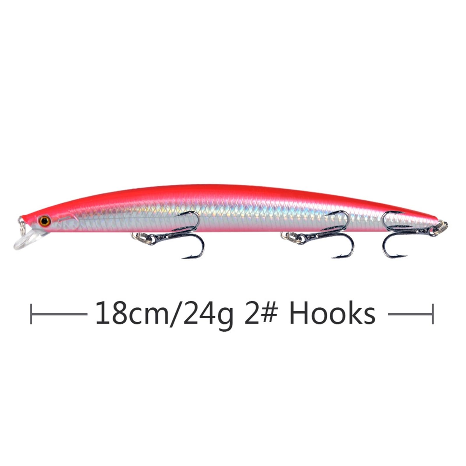 Lot De 6 Leurres Jerkbait Minnow – 13 Cm / 13 G – Flottants – Pêche Brochet, Perche, Truite