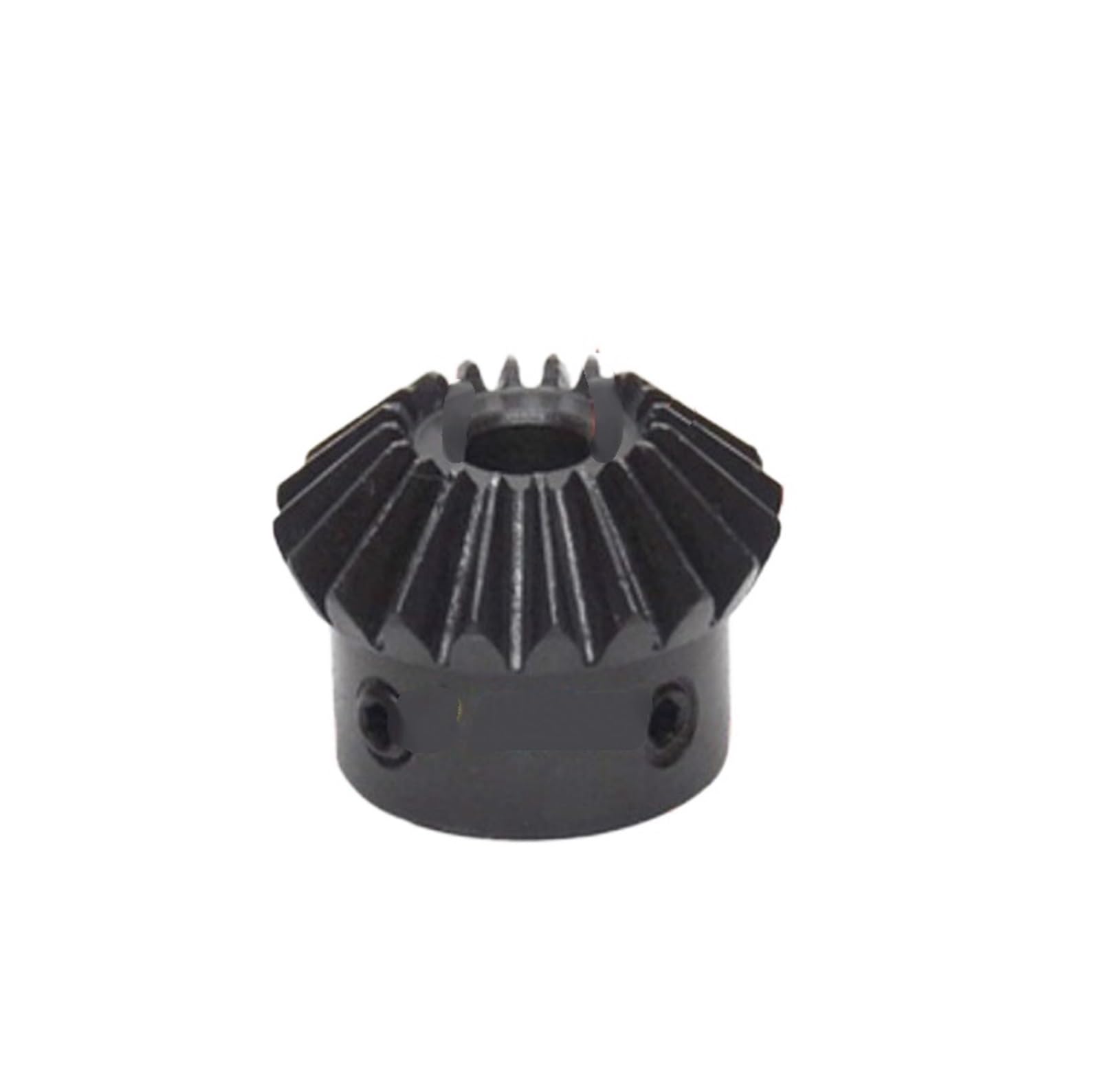 Bevel Gear Pinion Hardware Mechanical 1pc Bevel Gear 1.5M 20Teeth Inner Hole 6/6.35/8/10/12/15mm Gear 90 Degrees Meshing Angle Steel Gears Screw Hole M5(6mm)