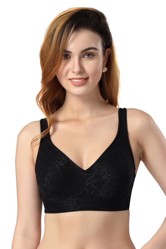 cloud soft CS05 Full Support Minimizer Bra for Women Non-Padded, Non-Wired & Full Coverage with Seamless Cup-picture-34