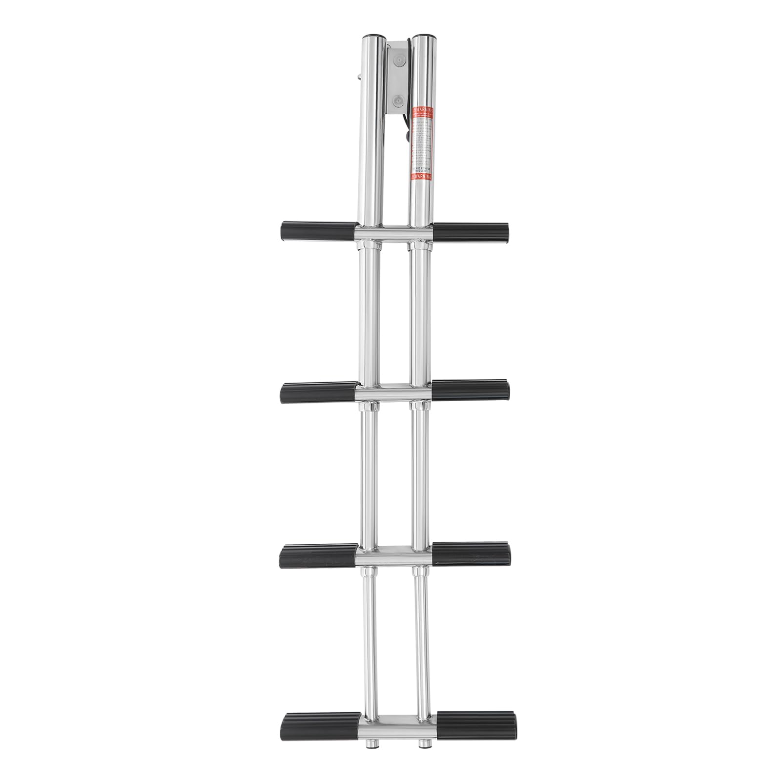Escalera telescópica de 1,05 m: soporta 408 kg, escalera extensible de acero inoxidable, ideal para barcos, yates y piscinas