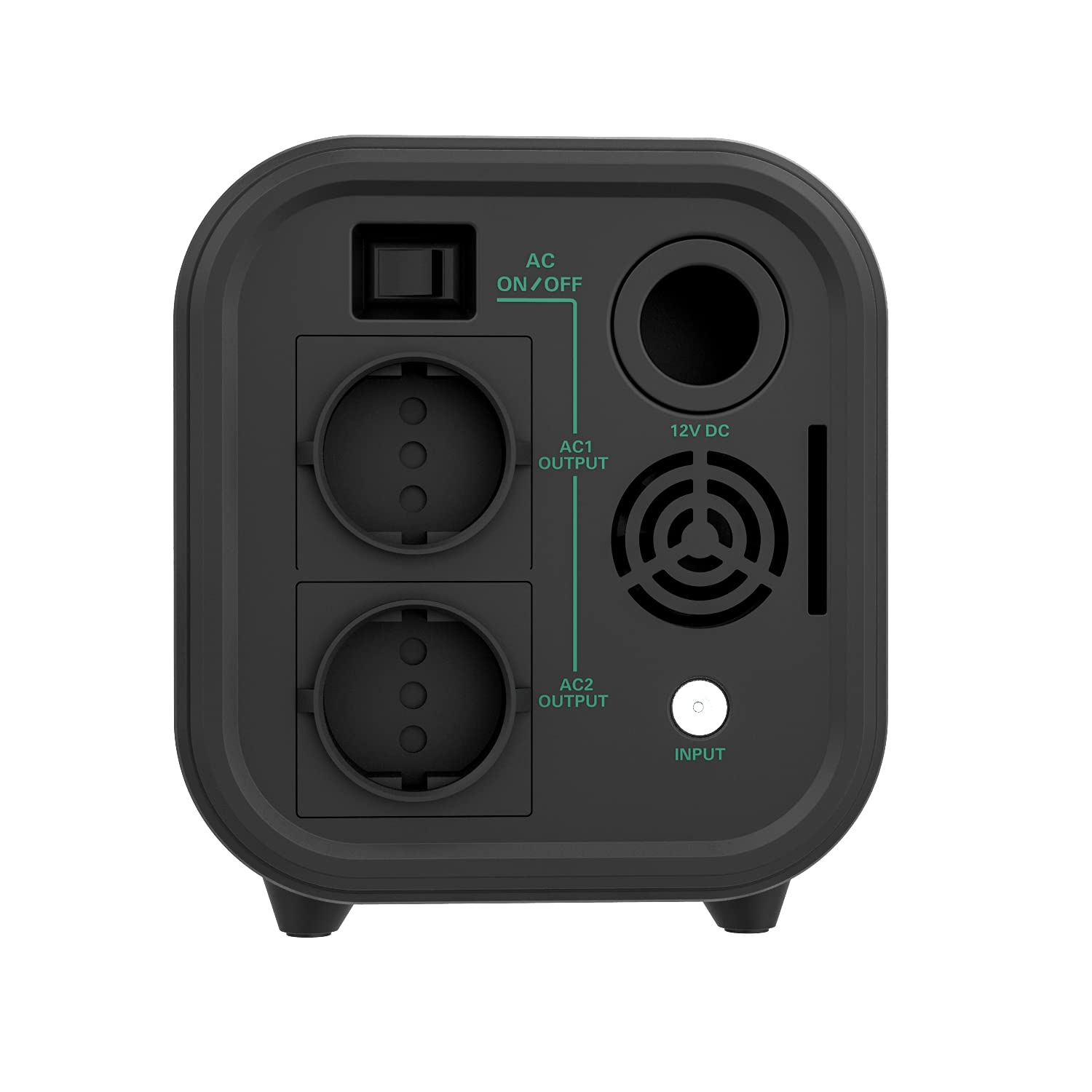 Etna VolcanoBat 384Wh/120000mAh Accumulatore di energia a onda sinusoidale pura con batteria LiFePO4, uscite AC/DC/USB-C/Auto, campeggio, caravan, camper