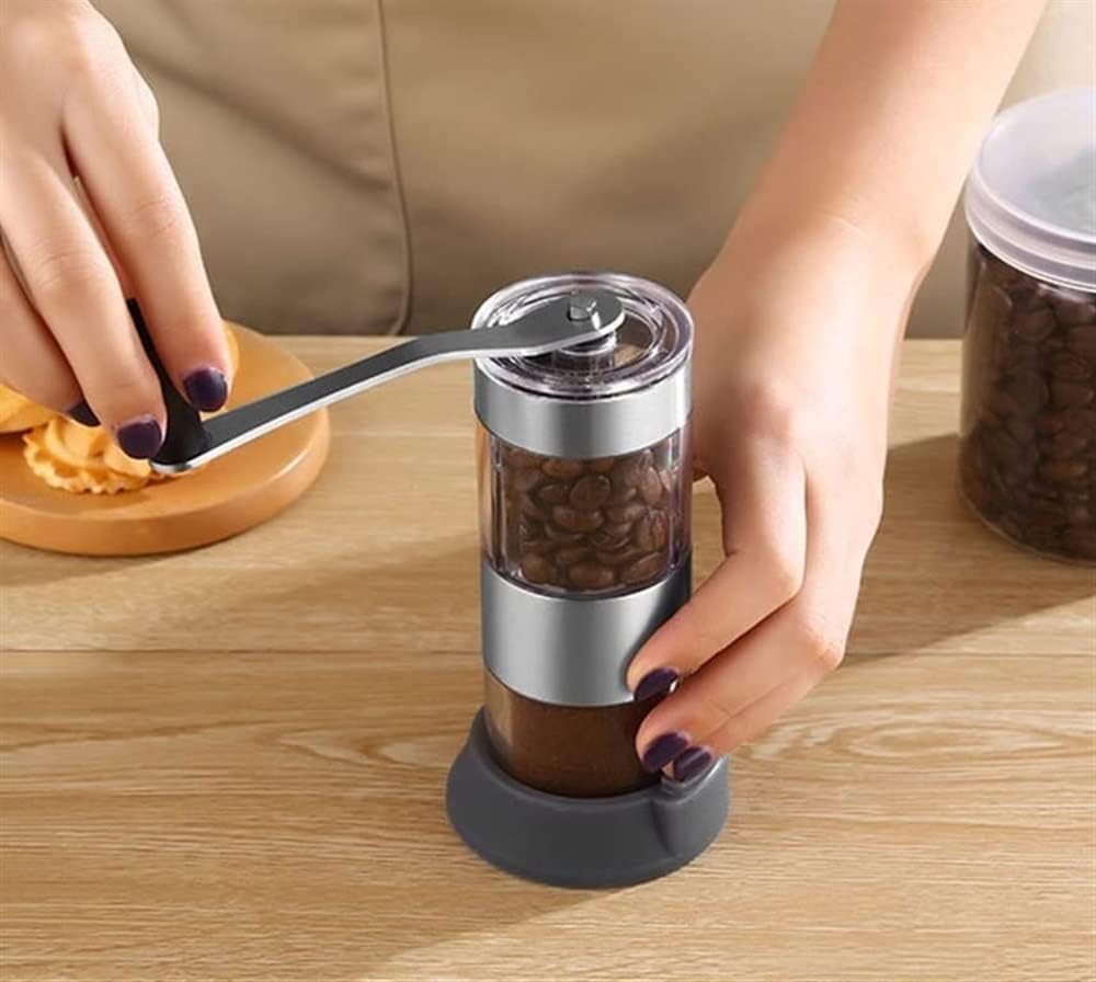 TOEWOE Manual Coffee Grinder - Portable Coffee Grinder - Hand Grinder Coffee - Manual Coffee Bean Grinder for Home, Office & Travel