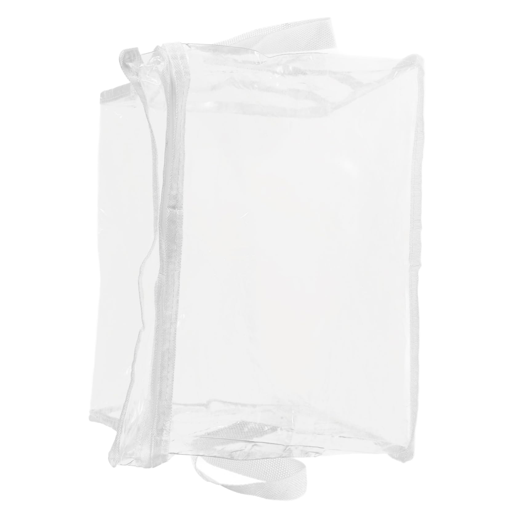 Amosfun Large Storage Bags with Handles Clear Organizer for Building Blocks Puzzles and Books Design for Easy Access and Space Saving