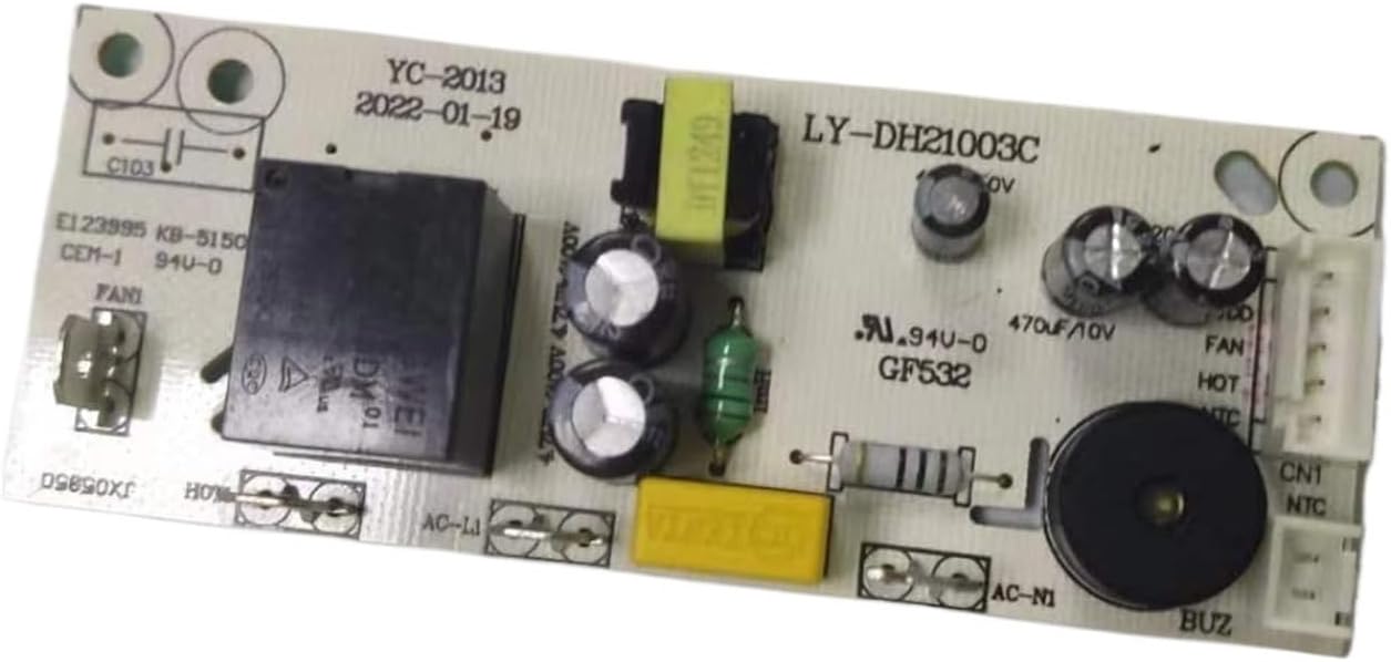 エアフライヤー電気フライヤー 220V 電源ボード制御ボード PCBA 回路基板変換 5V(Frequency driver5pin