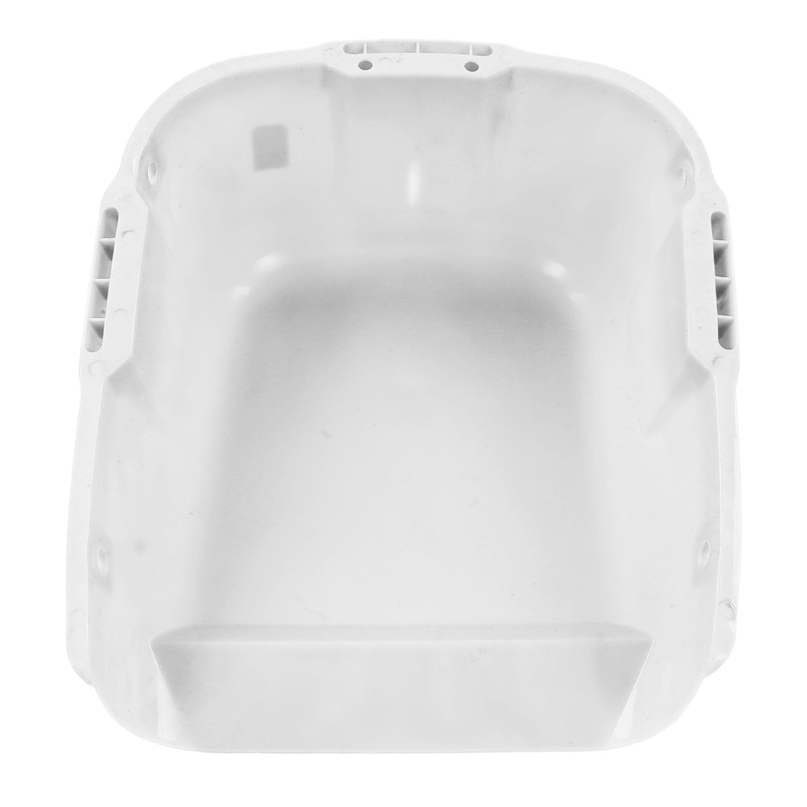 Hyuduo Recogedor de Alta Resistencia, Material Plástico con Diseño de Doble, Gran Capacidad para una Fácil Limpieza en Uso Industrial y Agrícola (White)