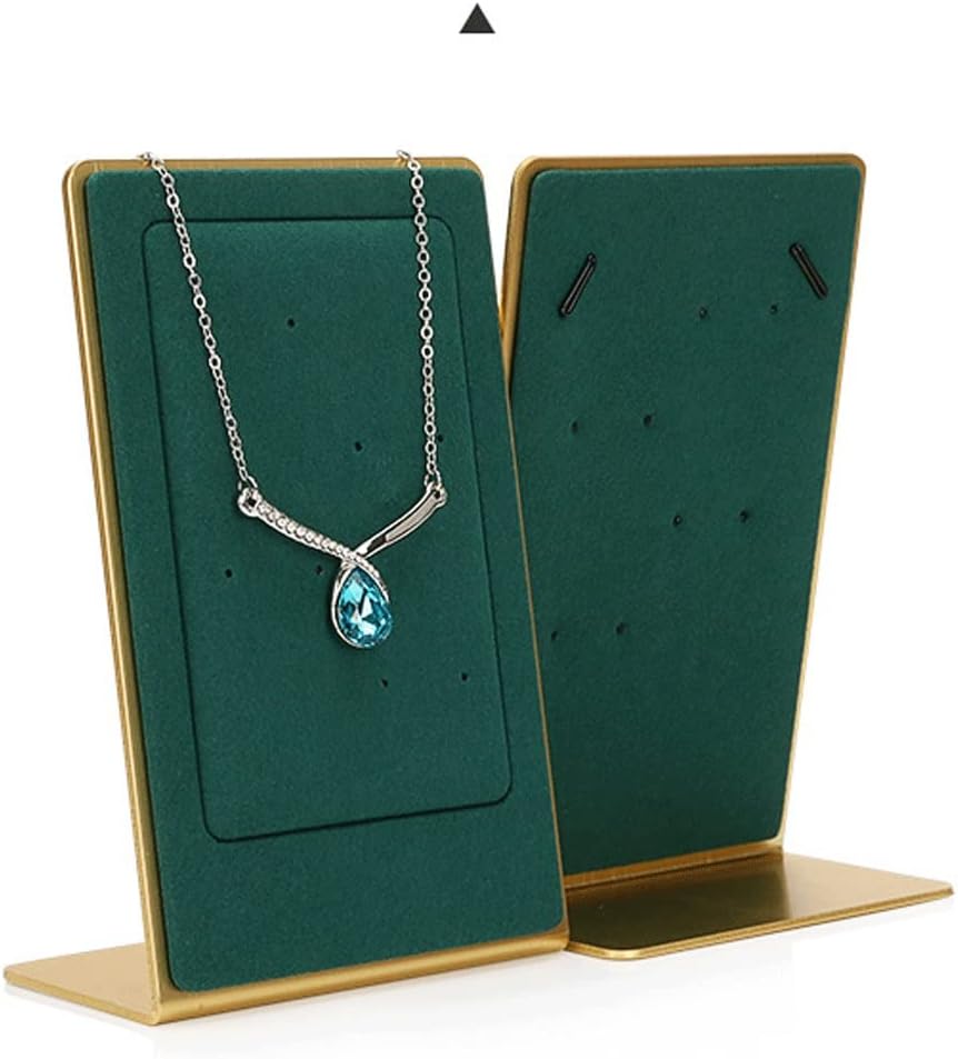 Earring Display Stand, Jewelry Props, Factory Direct Sales, Metal Microfiber Earrings, Storage Stall(D)