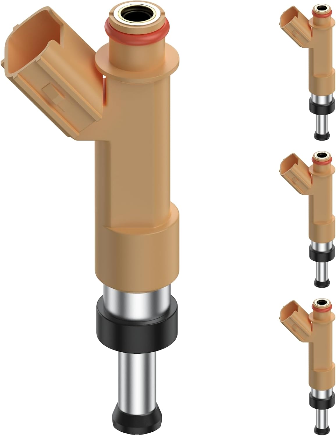 Fuel Injectors Compatible with Toyota Corolla 2009-2019 Matrix 2009-2013 Scion XD 2008-2009 1.8L,23250-0T010 Set of 4