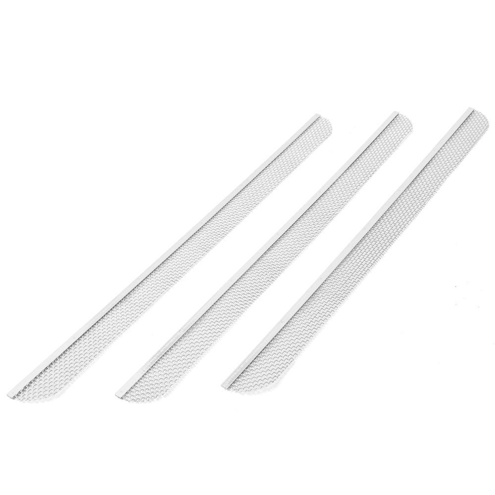 SnowyFox3Pcs Flying Insect Screen RV Refrigerator Vent Cover, Keeping Bugs Out, 20 x 1-1/2 inches Stainless Steel Mesh