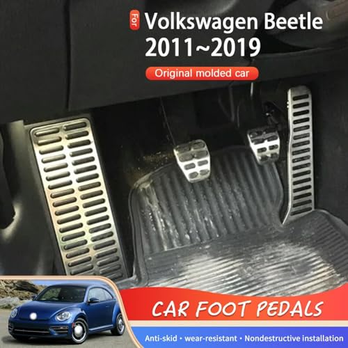 hamulca samochodowego, ze stopu aluminium, osłona na stopki, reszta pedału hamulca, akcesoria samochodowe do VW Beetle 5A 2011-2019