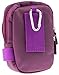 Navitech Purple Protective Portable Handheld Binocular Case and Travel Bag Compatible with Kowa BD32-10XD Prominar 10x32 (with Belt and Shoulder Strap)