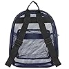 Summit Ridge Mini 11 Inch Mesh Backpack for Women, Men, Beach Toys, Pool, and Swimming Gear; Mini Transparent Backpacks with Padded Straps (Navy) #4
