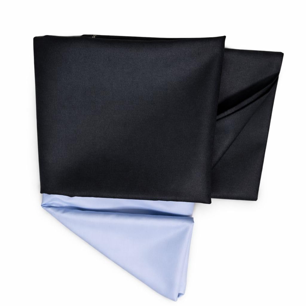 Men's Premium Unstitched Shirt and Pant Fabric Combo, Light Blue and Black, Wrinkle-Resistant, 2.5m Shirt + 1.2m Pant, Formal Wear-picture-26