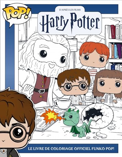Le livre de coloriage officiel Funko Pop !: D'après les films Harry Potter