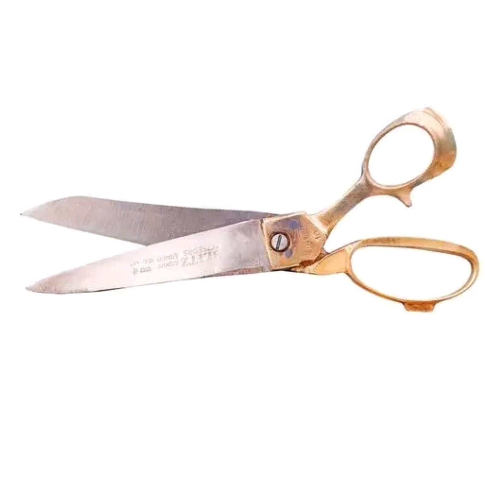 HPGM Modern Silver and Gold Ambidextrous 10Inch Stainless Steel