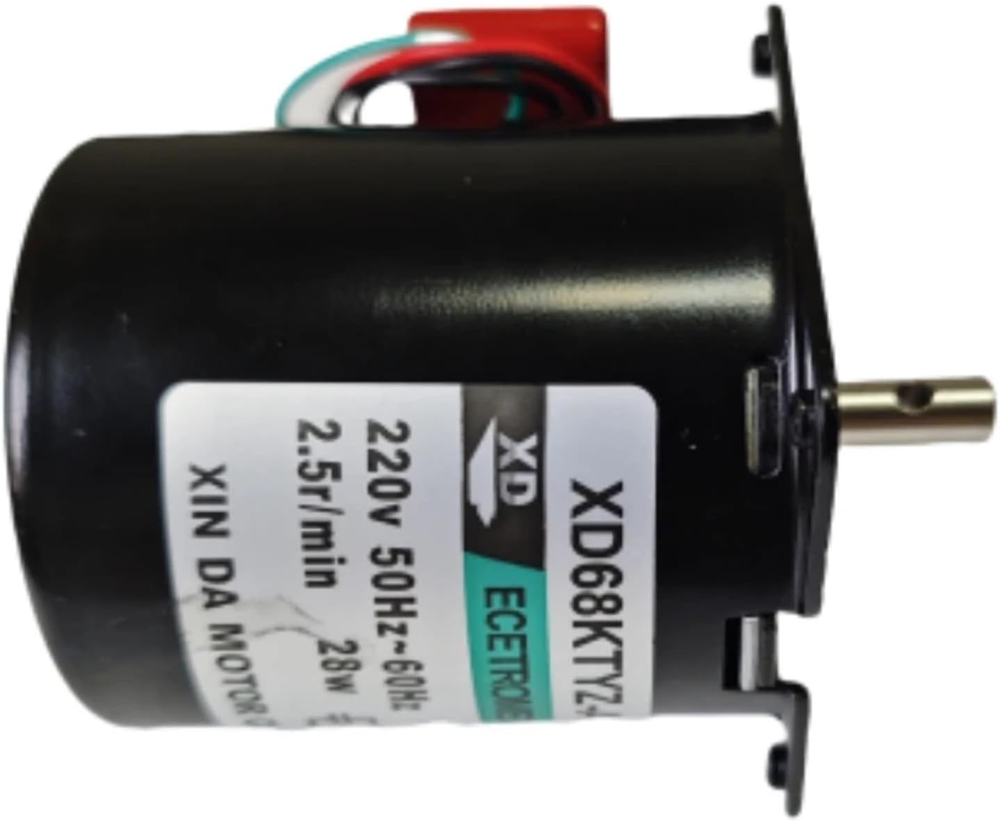 68KTYZ 28W AC 220V Permanent Magnet Gear Motor Positive and Negative Micro Low Speed Multi-Speed Large Motor(20rpm)