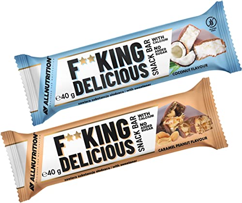 Allnutrition Fitking Delicious Caramel Peanut Riegel 24er