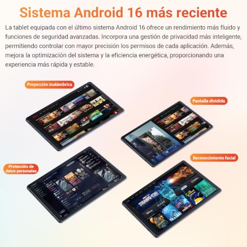 Miniatura 3 de Laptok Tablet 10 Pulgadas Android 16, 6000mah, 24gb Ram 64gb Rom