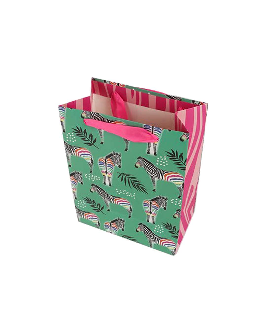Market 99 Designer "Zebra Print" Large Gift Bag | Multipurpose Stylish Paper Bag | Carry Bag | Gifting Bag | Paper Bag For Any Occasion - Pack Of 3, MULTICOLOR, (18 X 10 X 23 Cm) (B09HMDNYZN) Amazon Price History, Amazon Price Tracker