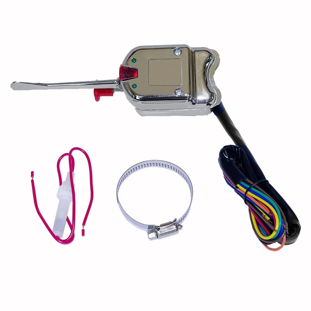 Universal Chrome 12V Street Hot Rod Turn Signal Switch