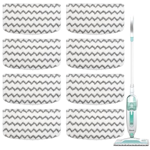 Flammi 8 Pack Microfiber Pads for S1000