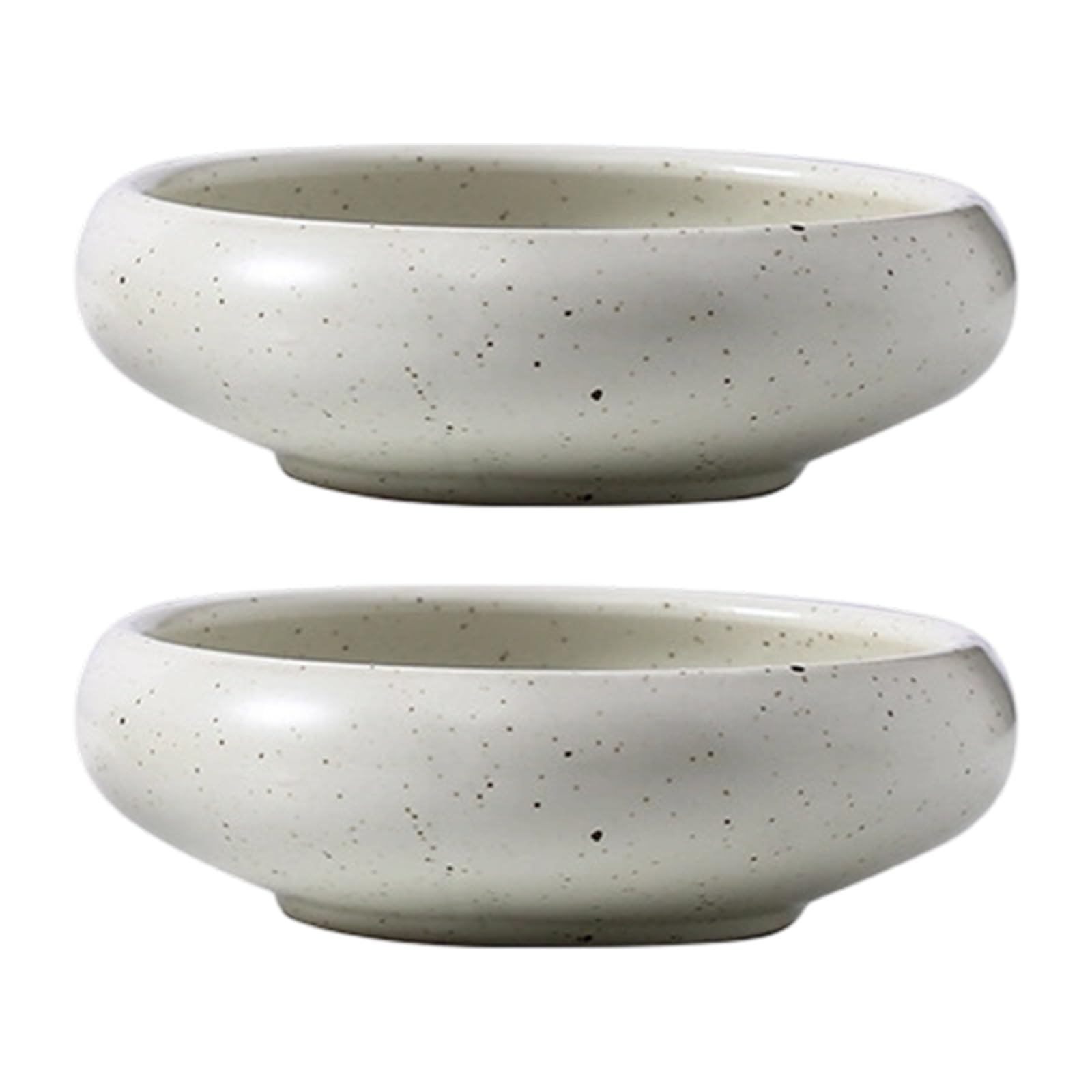 LUCKGONI Japanese Ceramic Appetizer Ideal for Serving Sauces Dessert and Snacks Dishwasher Safe Bowl