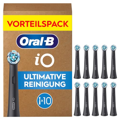 Oral-B iO Aufsteckbürsten Ultimative Reinigung Schwarz 10 Stück