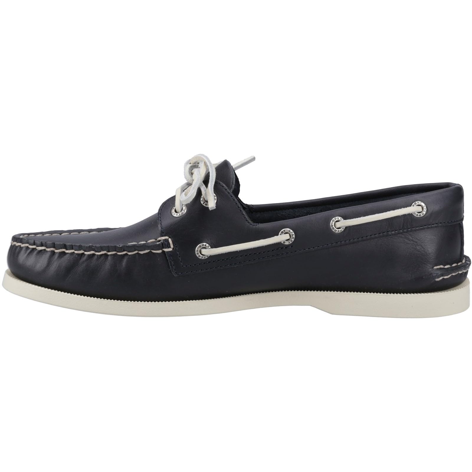 Sperry Male Authentic 2 Eye Boat Shoe, Navy, 6