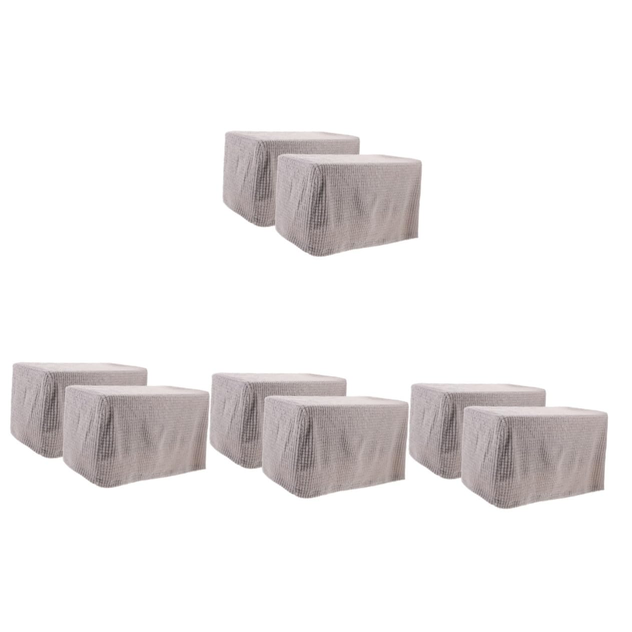 TOPBATHY 4 Paar Sofaschoner Sofas Armmanschetten Couch Bürostuhl Armbezüge Stuhlbezüge Dehnbare Sofa Armlehnenbezüge Armbezüge Für Sofa Stuhl Armschoner Polarfleece