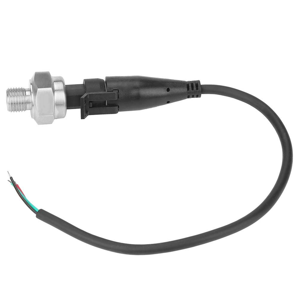 G1/4" Capteur de Transducteur de pression en Acier Inoxydable Entrée 5V Sortie 0,5-4,5 V/0-5 V pour Carburant Gaz Eau (0-200 PSI)