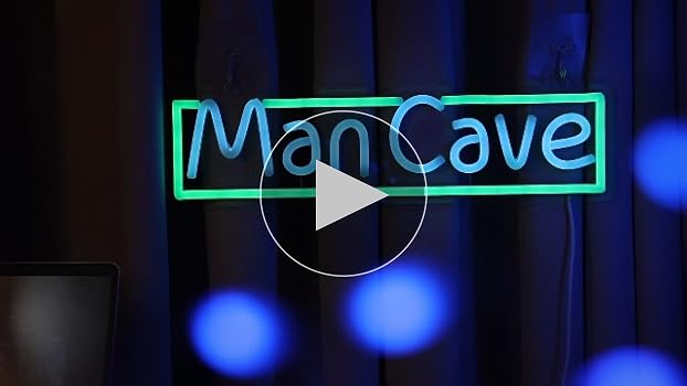 YuanDian Man Cave Neon Sign, Neon Lights for Gamer Room Wall