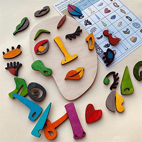 Xzbling Puzzle Montessori in Legno | Puzzle
