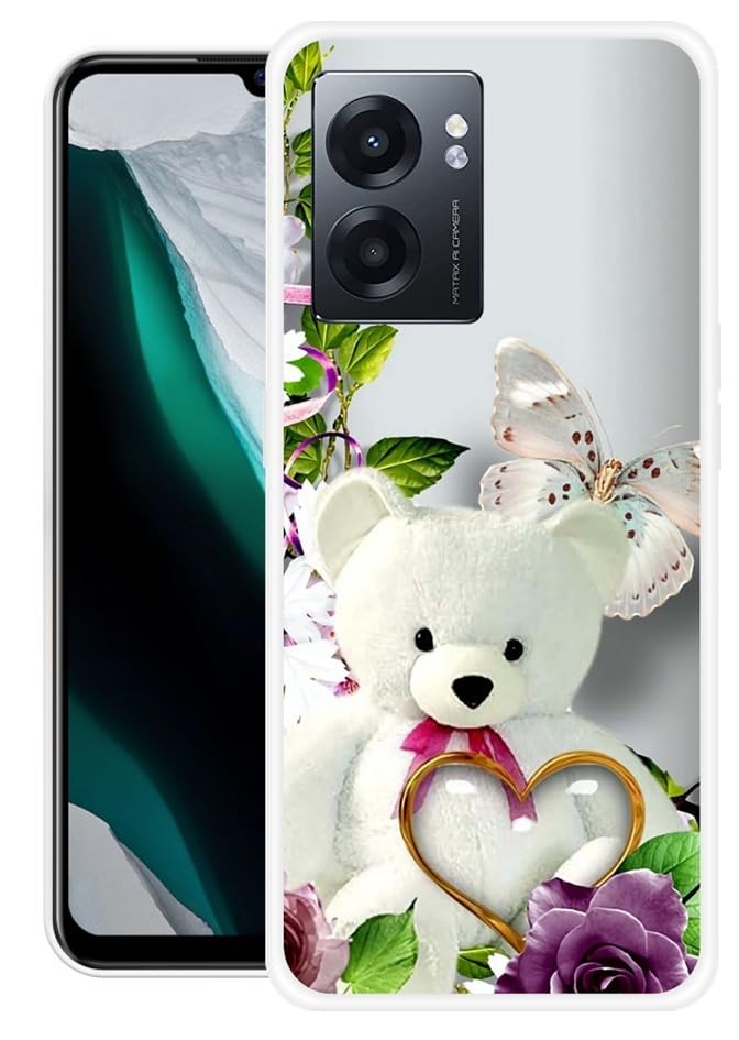 Looy Realme Narzo 50 5G Mobile Back Cover Back Case for Realme Narzo 50 5G Mobile Phone (Milky Teddy) (B0CGNMDY7V) Amazon Price History, Amazon Price Tracker