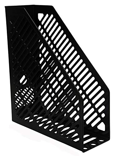 Chrome 9639 -A/4 File Rack Keeper Black (Pack of 2)