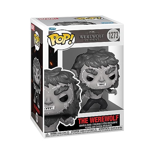 Funko Pop! Marvel: Werewolf by Night - Werewolf - Figura de Vinilo Coleccionable - Idea de Regalo- Mercancia Oficial - Juguetes para Niños y Adultos - TV Fans - Muñeco para Coleccionistas
