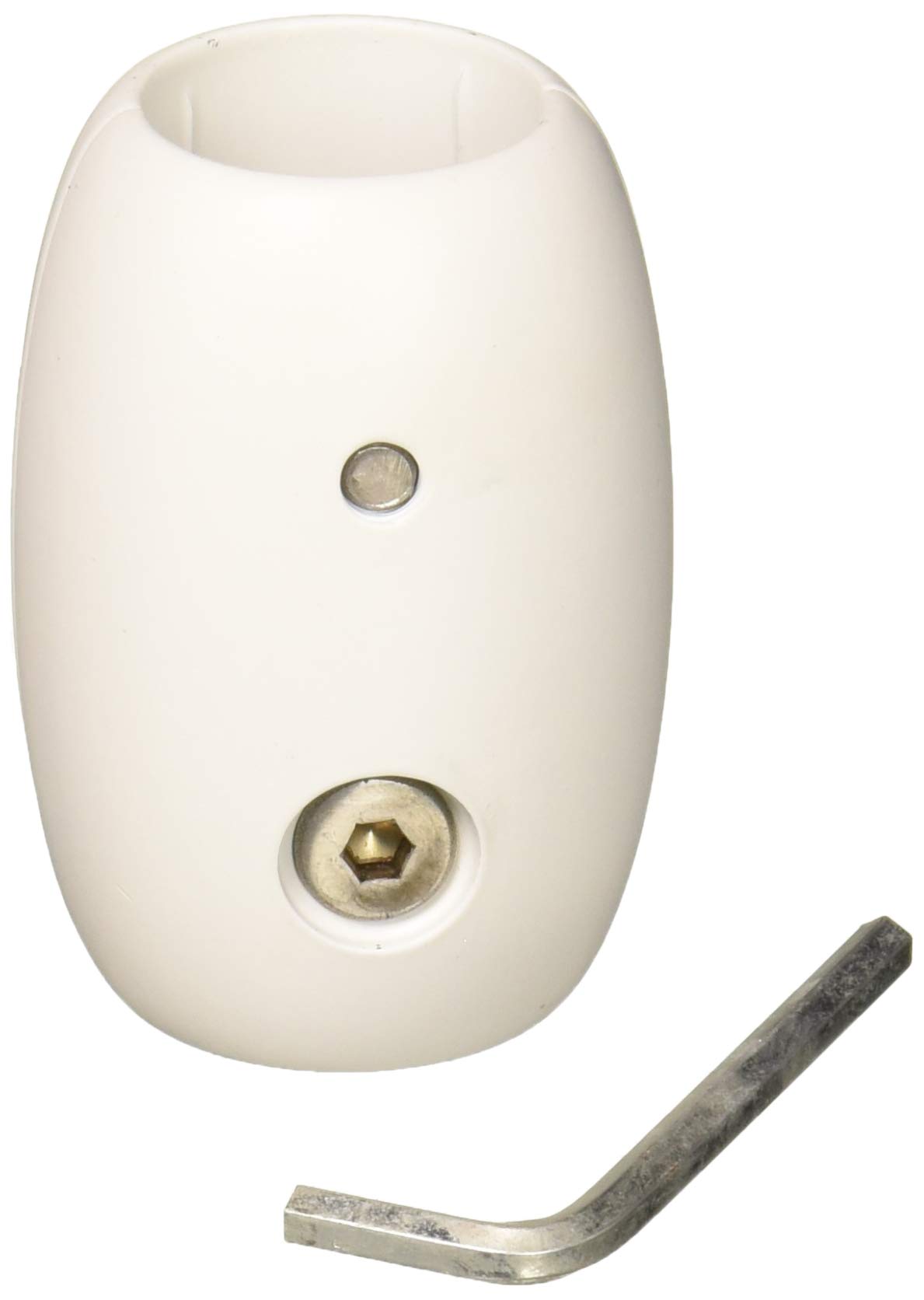 Fanimation DR1-CPMW Matte White DOWNROD Coupler (1 INCH)