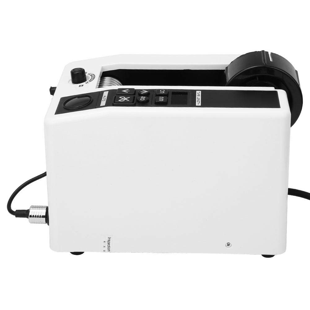 Dozownik wstążek, automatyczna maszyna do cięcia taśm M1000, ręczna przezroczysta taśma AC220V, długość cięcia 20-999 mm, do różnych rodzajów taśm (eu)