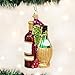 Old World Christmas Fruit Of The Vine Glass Blown Ornament