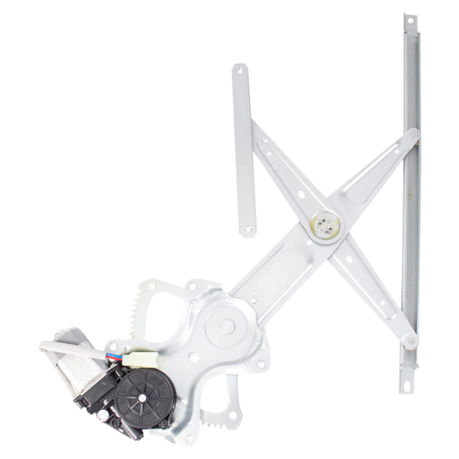 TRQ Front or Rear Passenger Side Power Window Motor and Regulator Assembly | For 2014-19 Toyota Highlander 2016-20 Tacoma