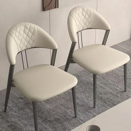 Poltrona da pranzo dal design nordico moderno con cuscino in spugna ad alta resilienza e tecnologia di riempimento compartimentata per alleviare la pressione, resistente alla corrosione e alla