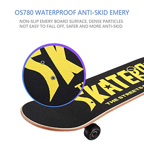 BD.Y Skateboard 31 'con 7 Strati di Acero Ruota