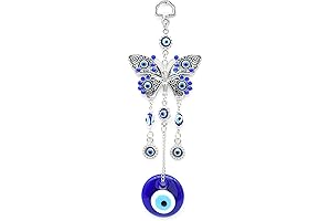 Blue Evil Eye Hanging Decoration for Protection and Blessing