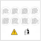 TaiZiChangQin 10 par piankowych nauszników, gąbki zastępcze, kompatybilne z Sennheiser PC3 Chat / PC8 PC 8 USB